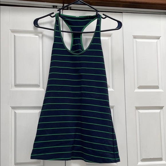 Lululemon Athletica Green Sleeveless Tank Top - Picture 1 of 5